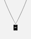 Sol Onyx Necklace, Sterling Silver