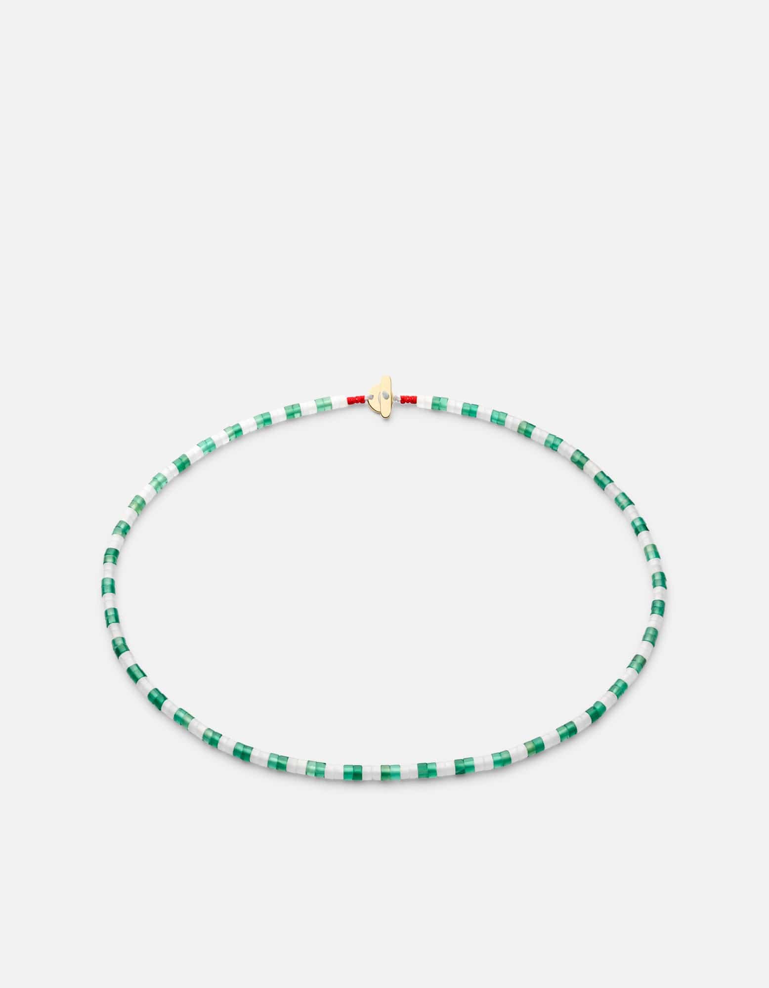 Kai Agate Choker, Gold Vermeil
