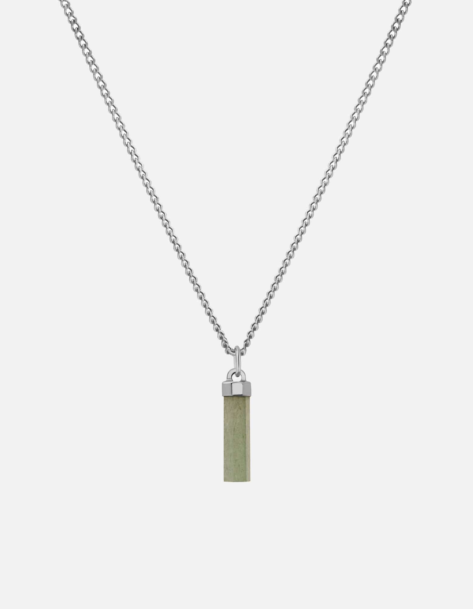 Remi Aventurine Necklace, Sterling Silver