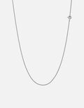 Orb 1.5mm Chain Necklace, Sterling Silver