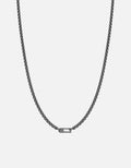Annex Venetian Chain Necklace, Sterling Silver