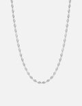 Mati Eye Chain Necklace, Sterling Silver
