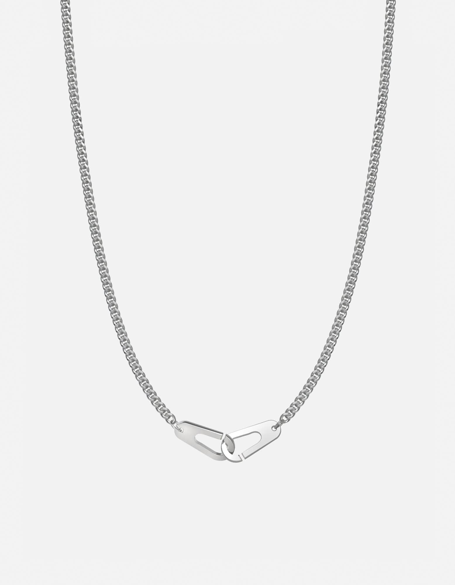 Dima Chain Necklace, Sterling Silver