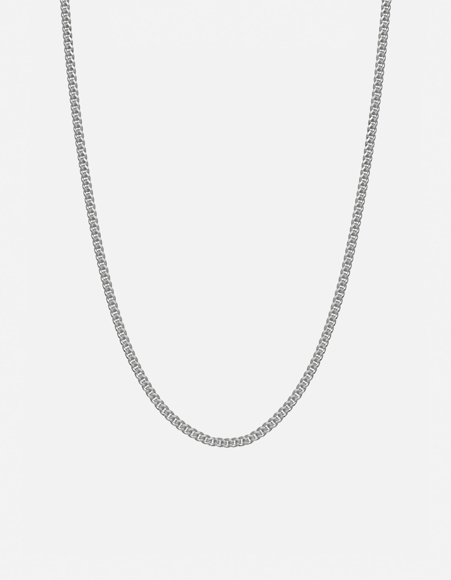 Dima Chain Necklace, Sterling Silver