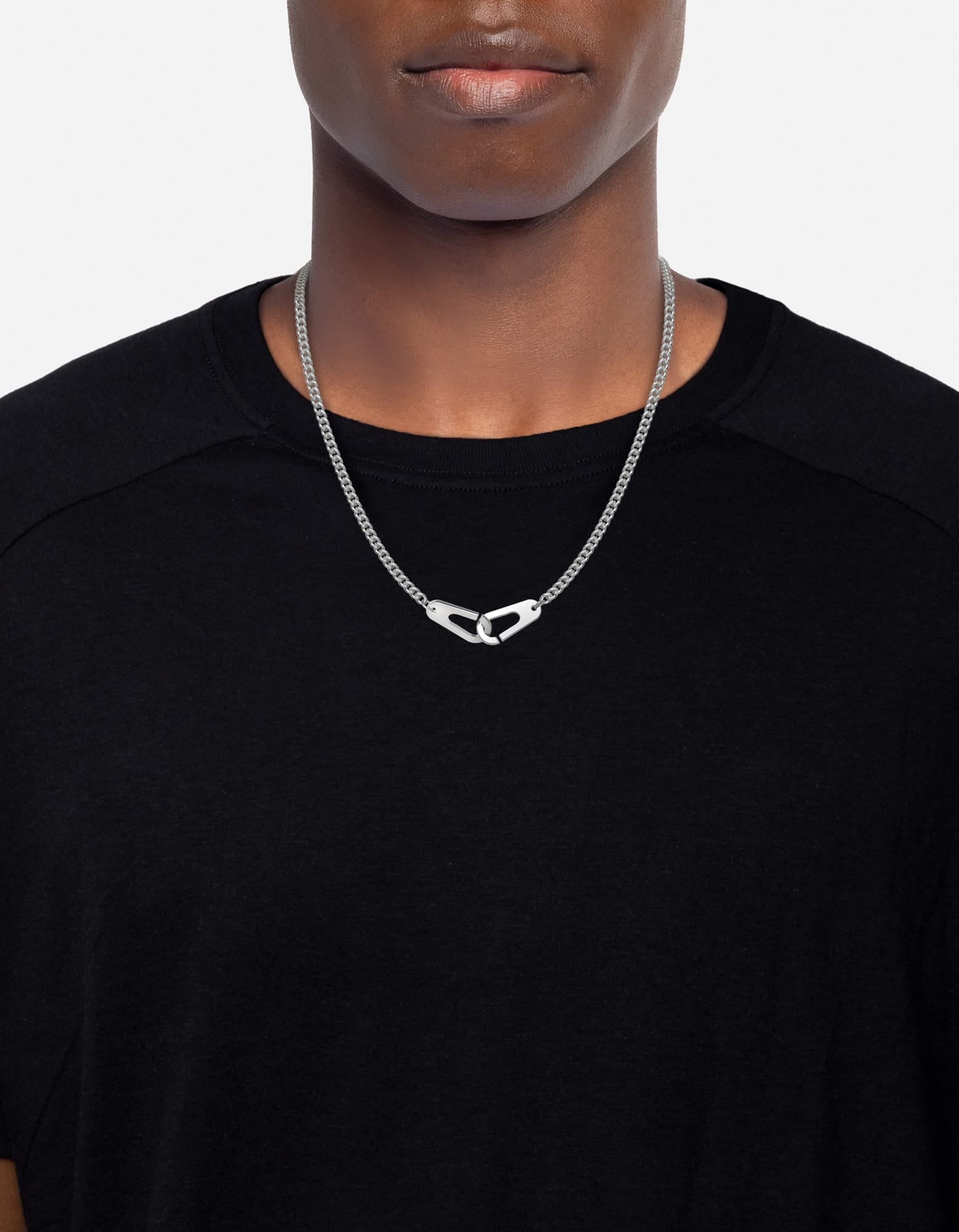 Dima Chain Necklace, Sterling Silver