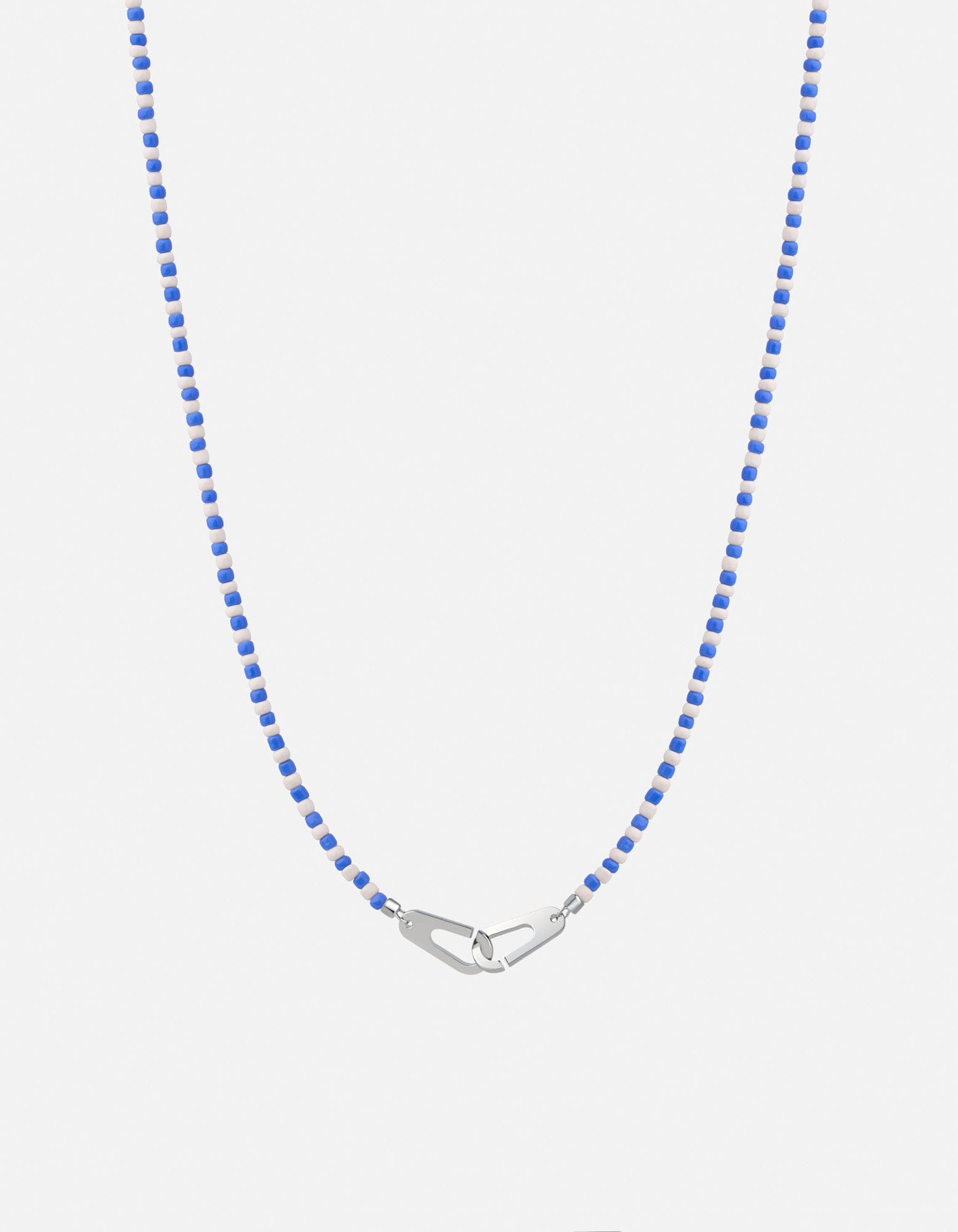 Niko Necklace, Sterling Silver / Blue