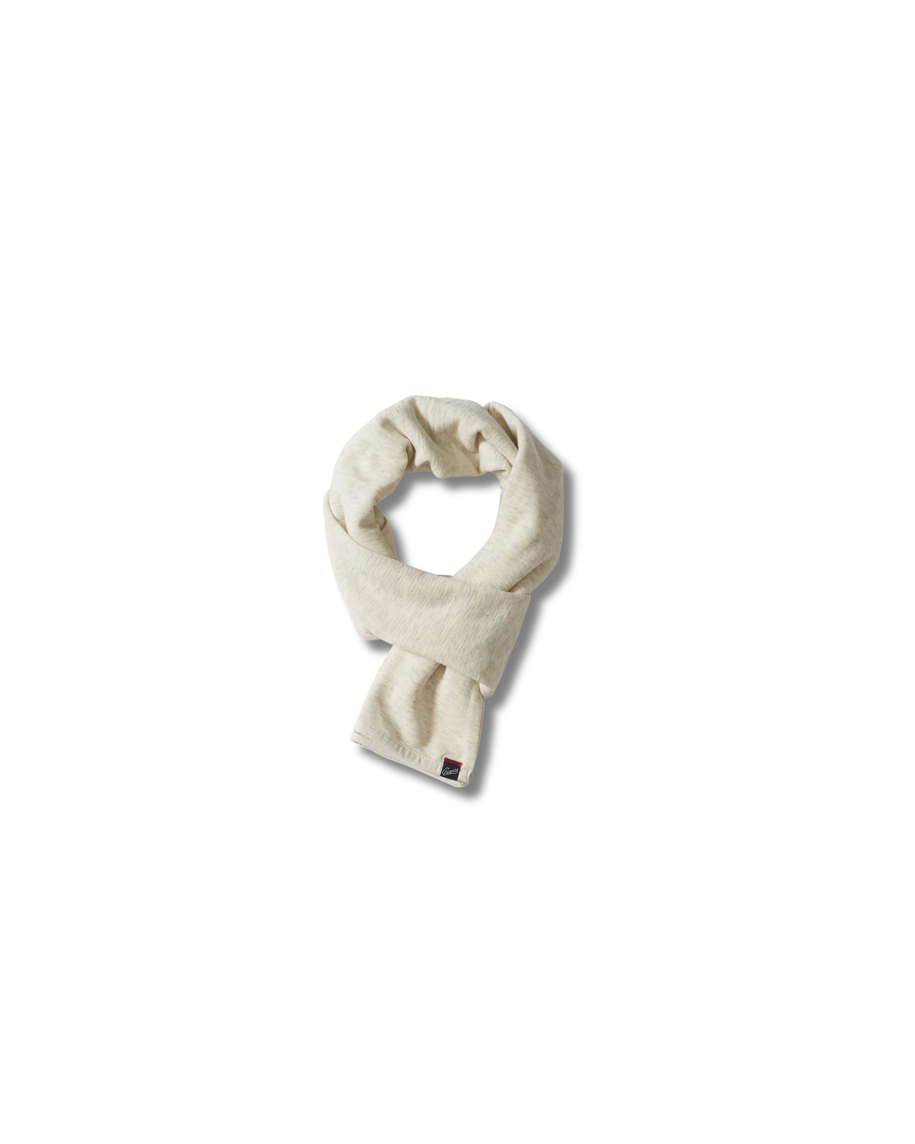 New Windsor Double Cloth Cotton Scarf - Oatmeal