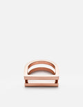 Square Bar Ring, Rose