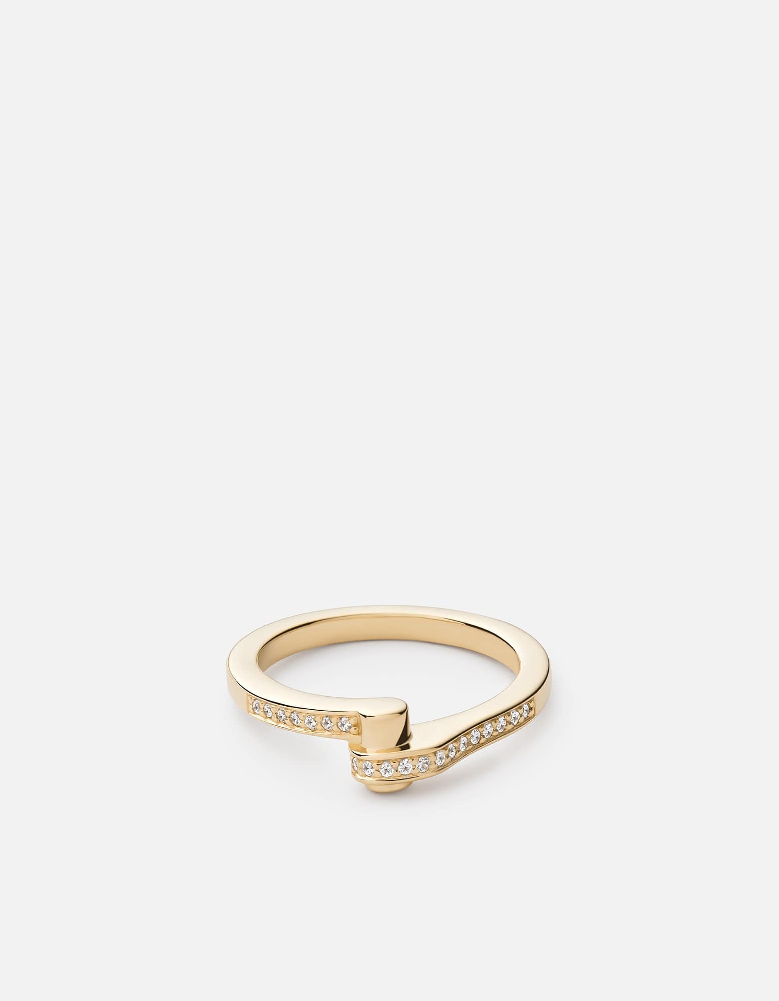 Nyx Ring, Gold Vermeil/Sapphire