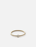 Iris Ring, 14k Gold Pavé