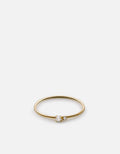 Vera Pearl Ring, 14k Gold Pavé