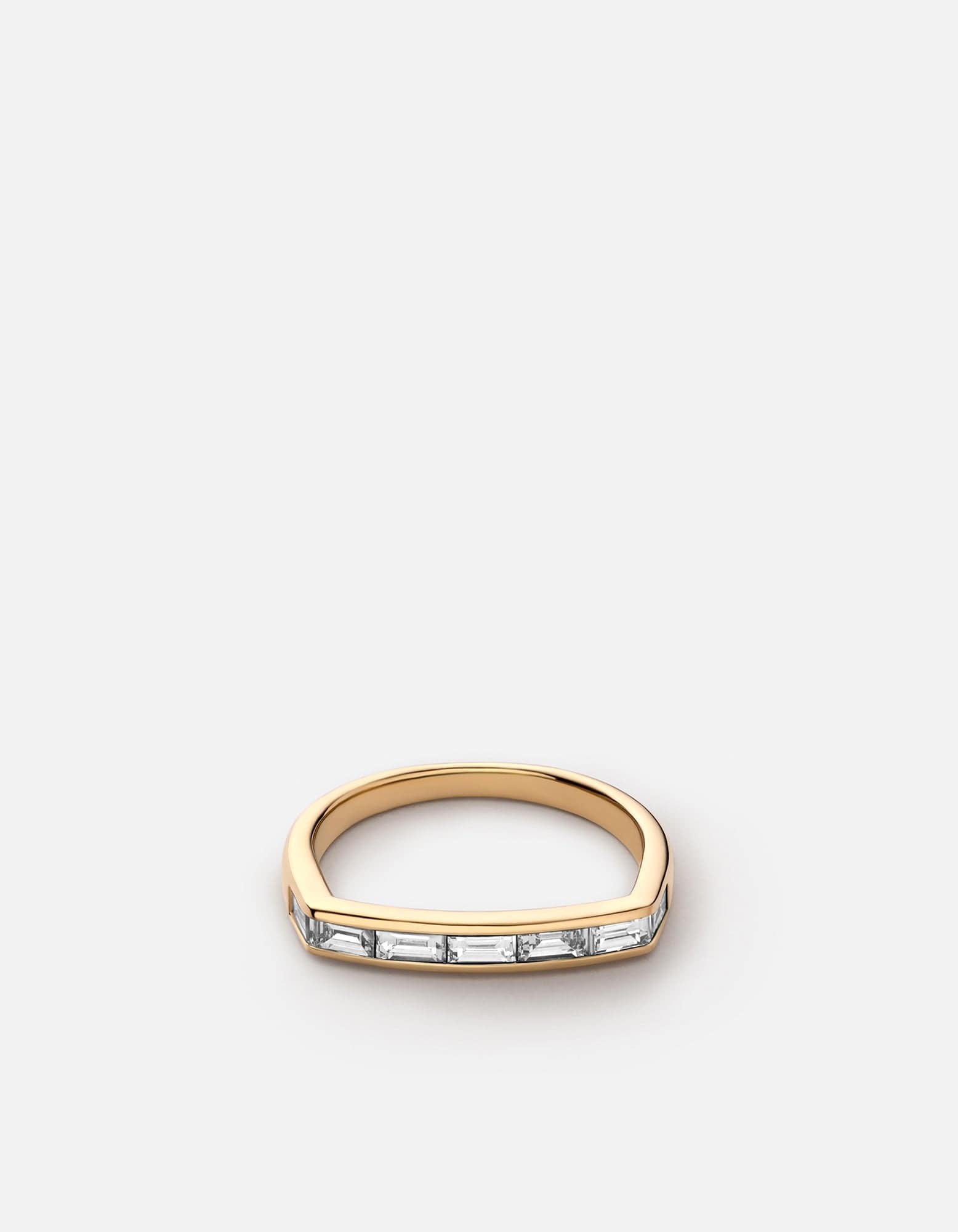 Totem Diamond Ring, Gold Vermeil