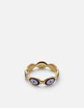 Blue Eye Ring, Gold Vermeil