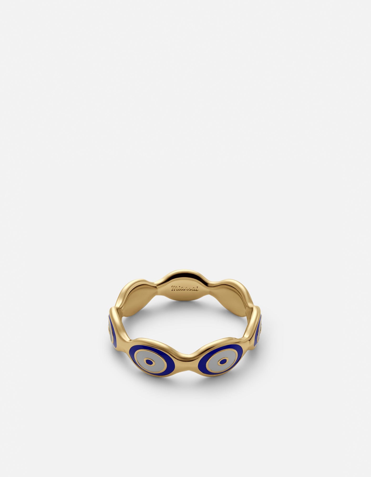 Blue Eye Ring, Gold Vermeil