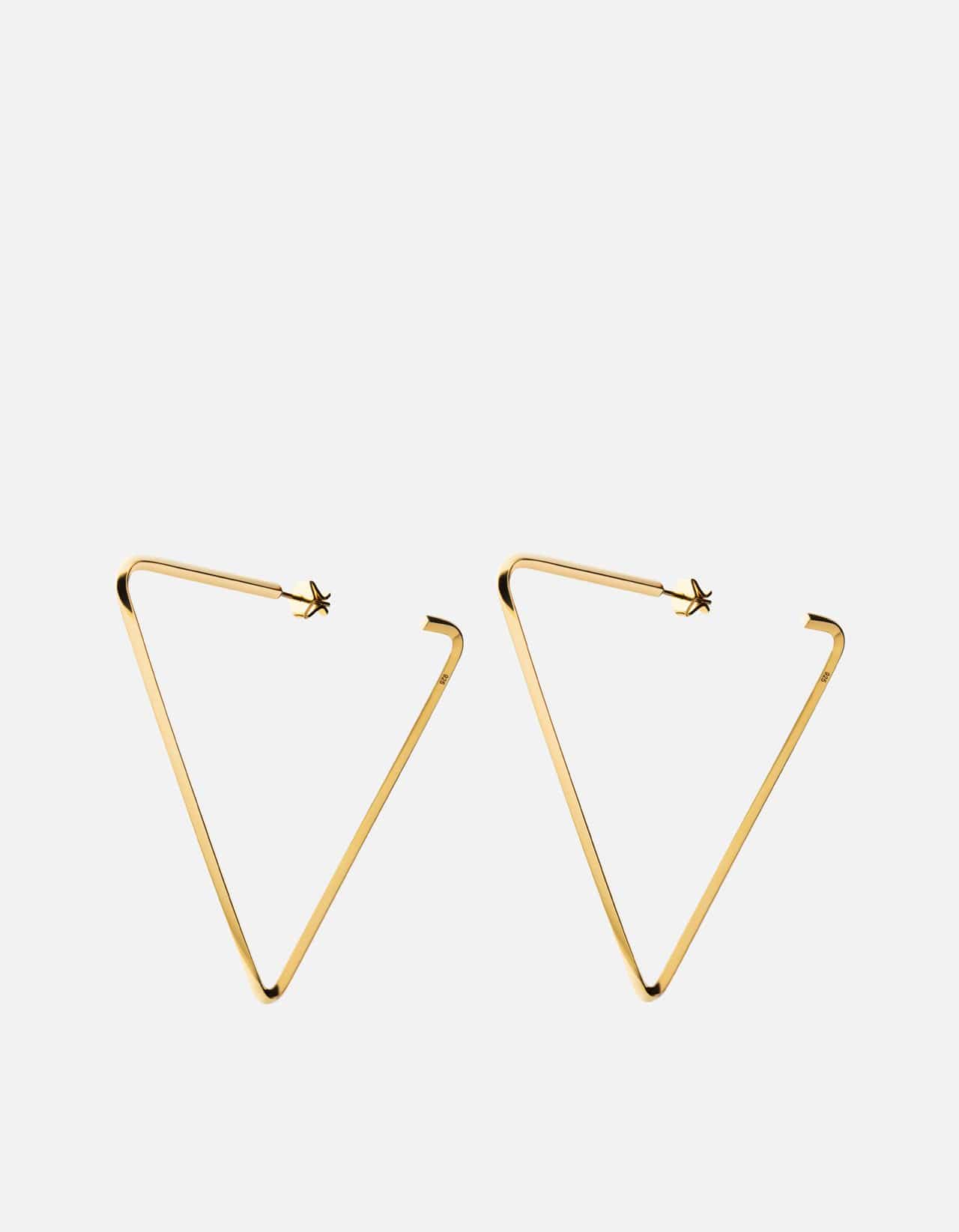 Eden Earrings, Gold Vermeil