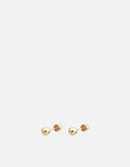 Mini Mia Studs, 14k Gold