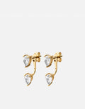 Nalani Ear Jacket, Gold Vermeil/Sapphire