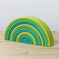 Großer Regenbogen Wiesengrün