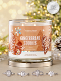 Gingerbread Cookies Candle - 925 Sterling Silver Ring Collection
