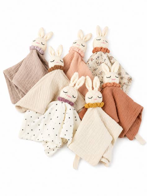 26007 Handmade Dou Dou in Muslin with Crochet