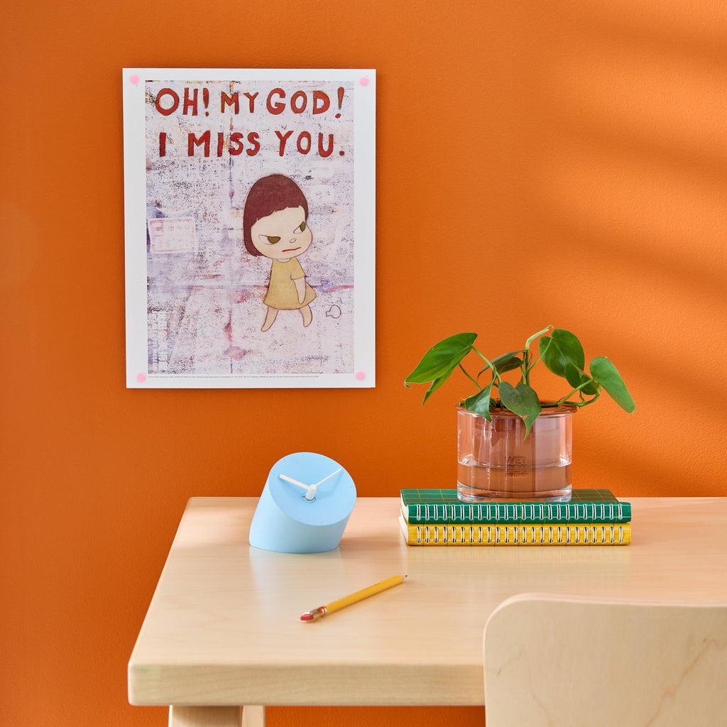 Yoshitomo Nara OH! MY GOD! I MISS YOU. Poster