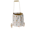 Trolley, Multi dots - Yellow