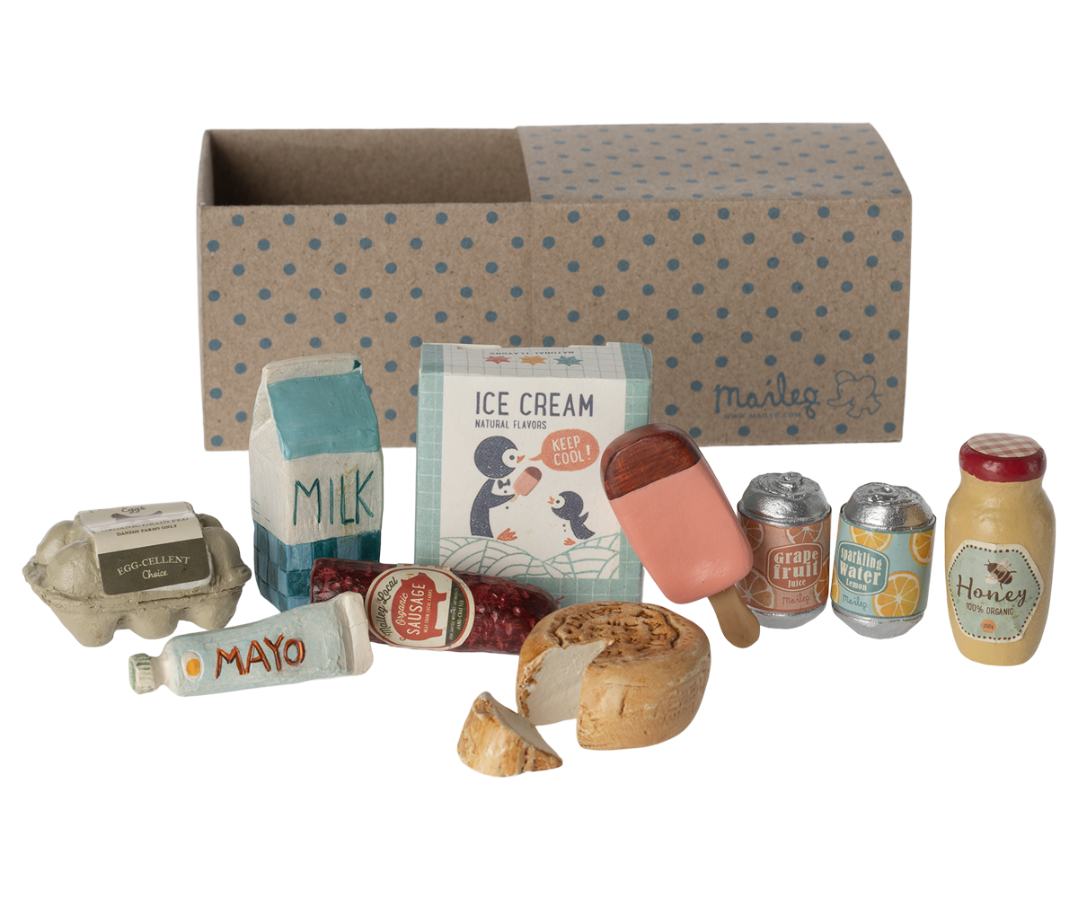 Grocery box, Miniature