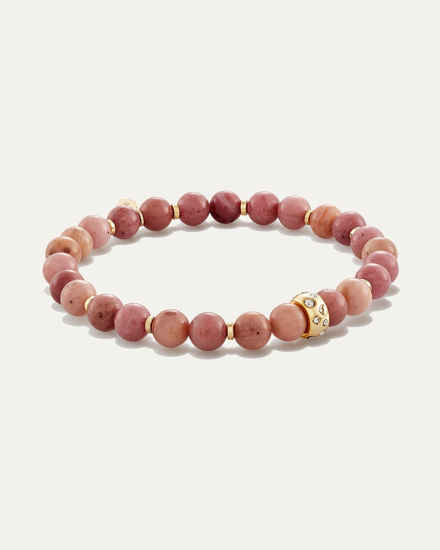 Power Stone Stretch Bracelet | Rhodochrosite Healing Stones