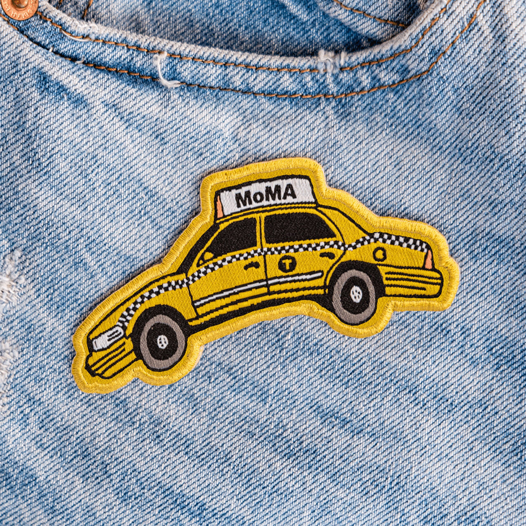 MoMA Embroidered NYC Taxi Iron-On Patch