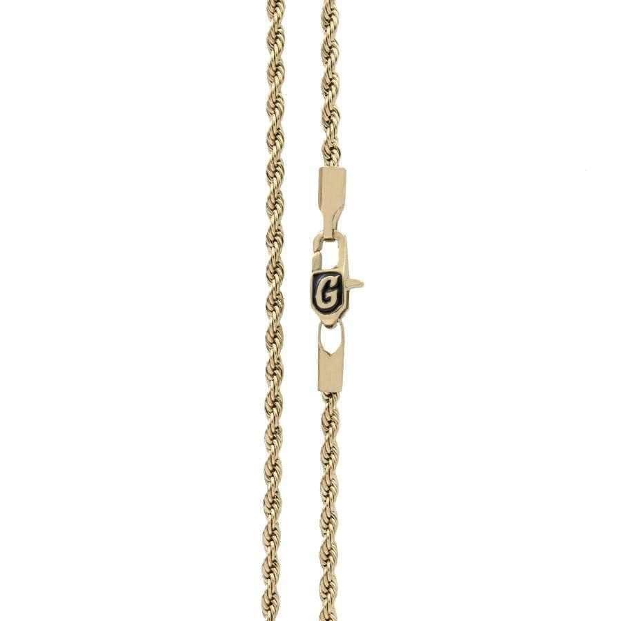 12+2" 2mm Rope Chain