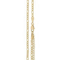 12+2" 3mm Figaro Necklace