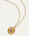 Evil Eye Medallion Necklace