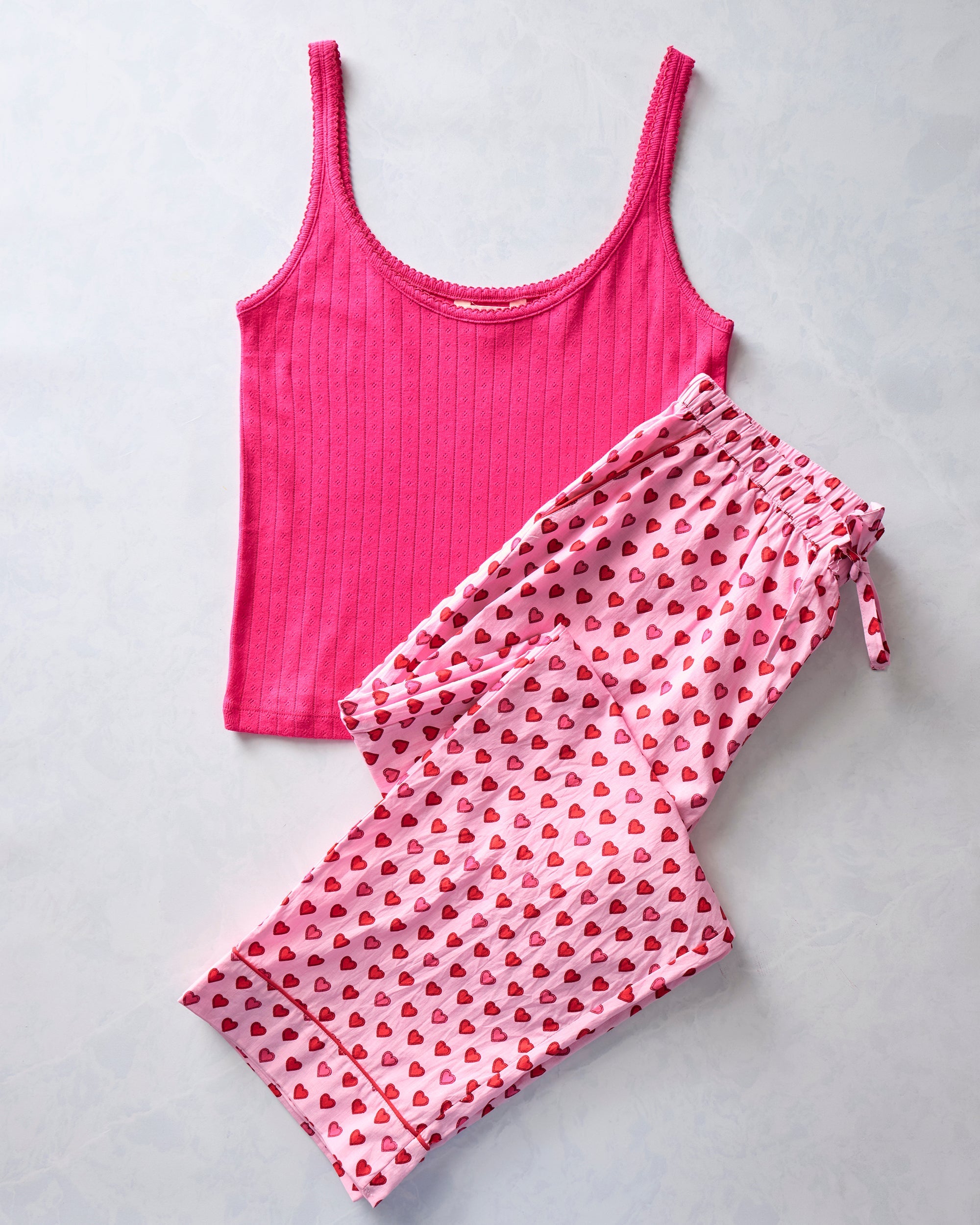 Mini Candy Hearts - Esme Tank & PJ Pants Bundle - Multi