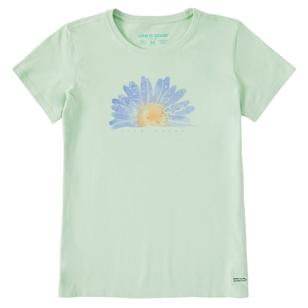 Women's Watercolor Daisy Short Sleeve Tee