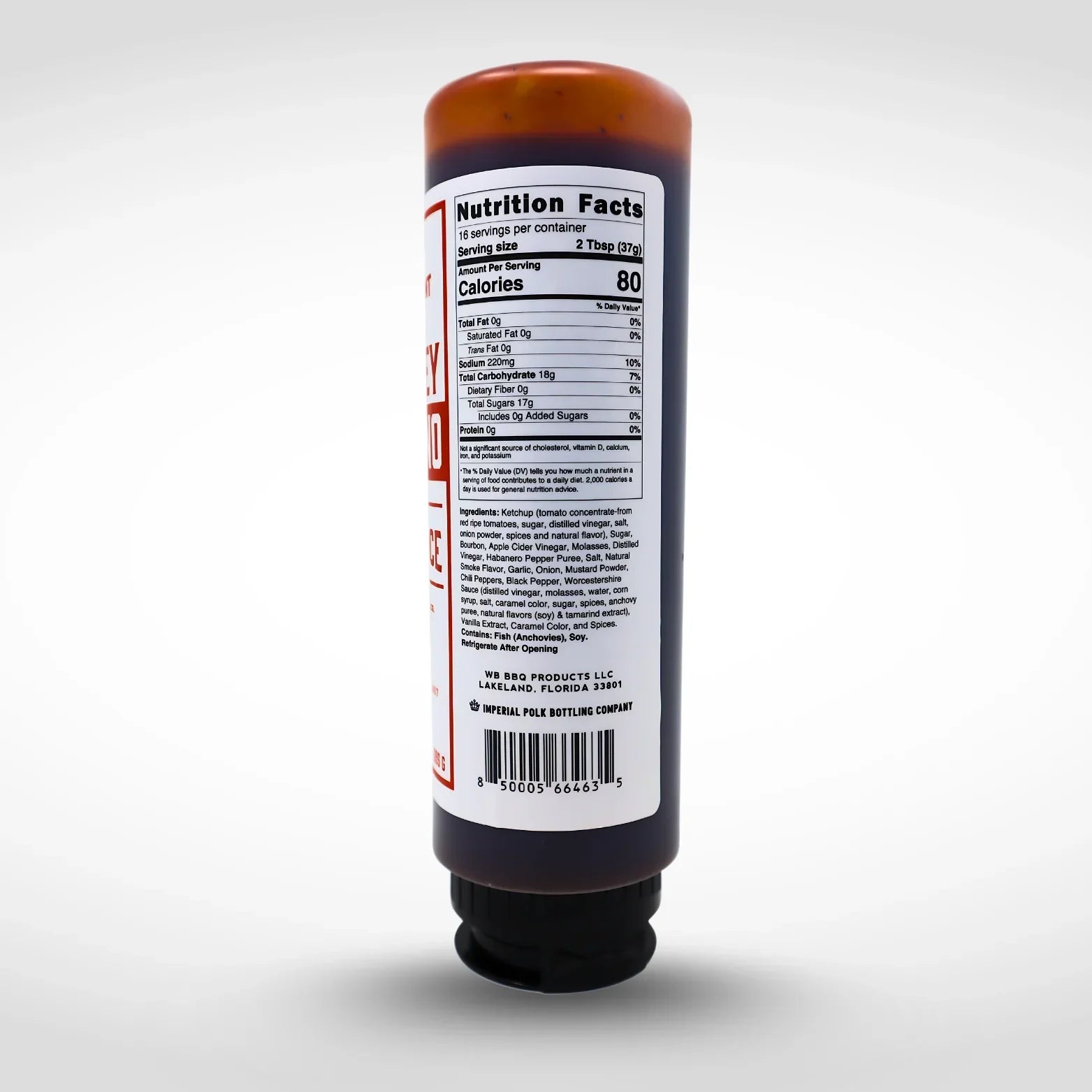Whiskey Inferno BBQ Sauce