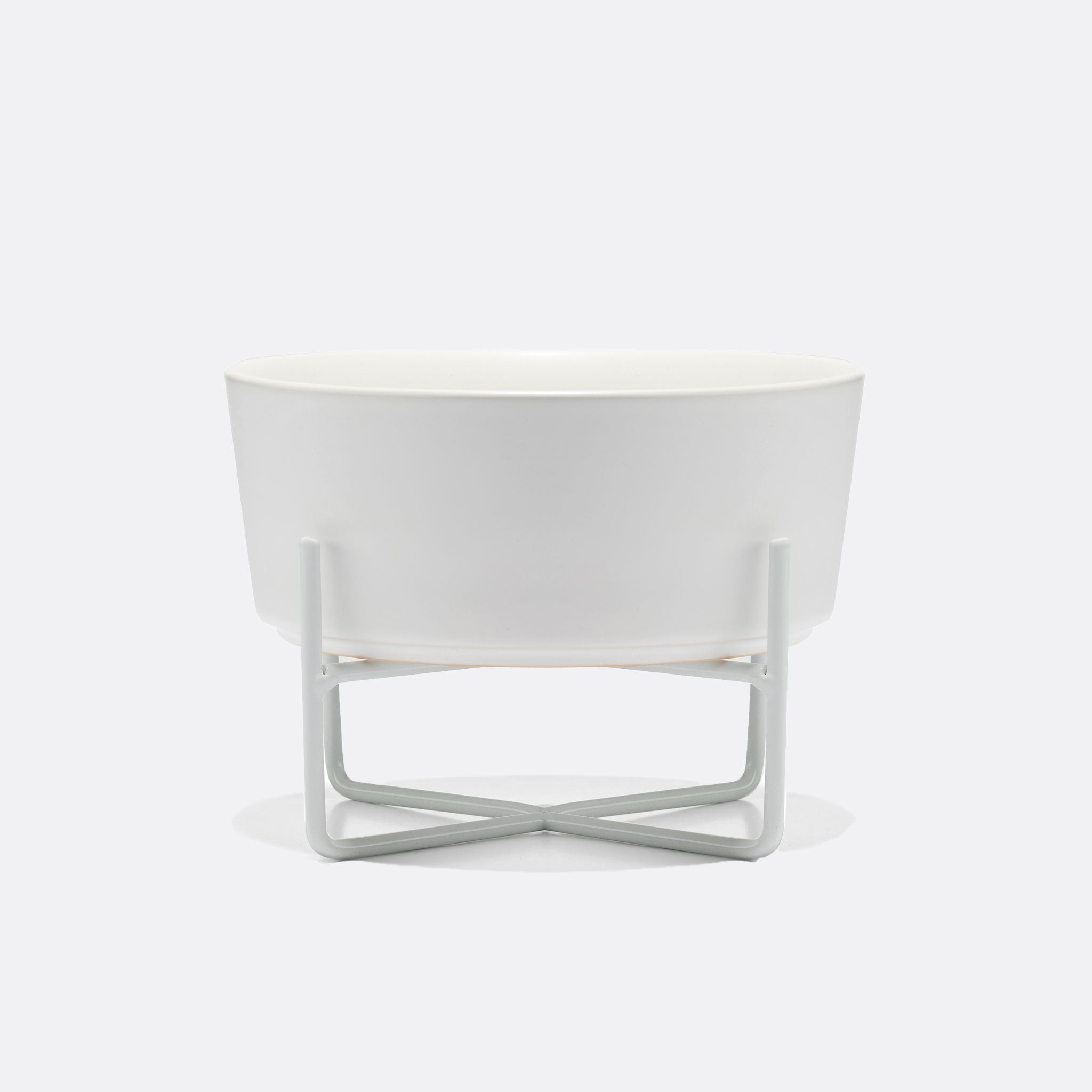 Simple Solid Bowl + Dog Bowl Stand