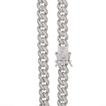 14" 8.5mm Diamond Cuban Chain