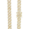 14” 8.5mm Diamond Cuban Chain