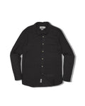 Bamboo Dobby Long Sleeve Shirt - Washed Black