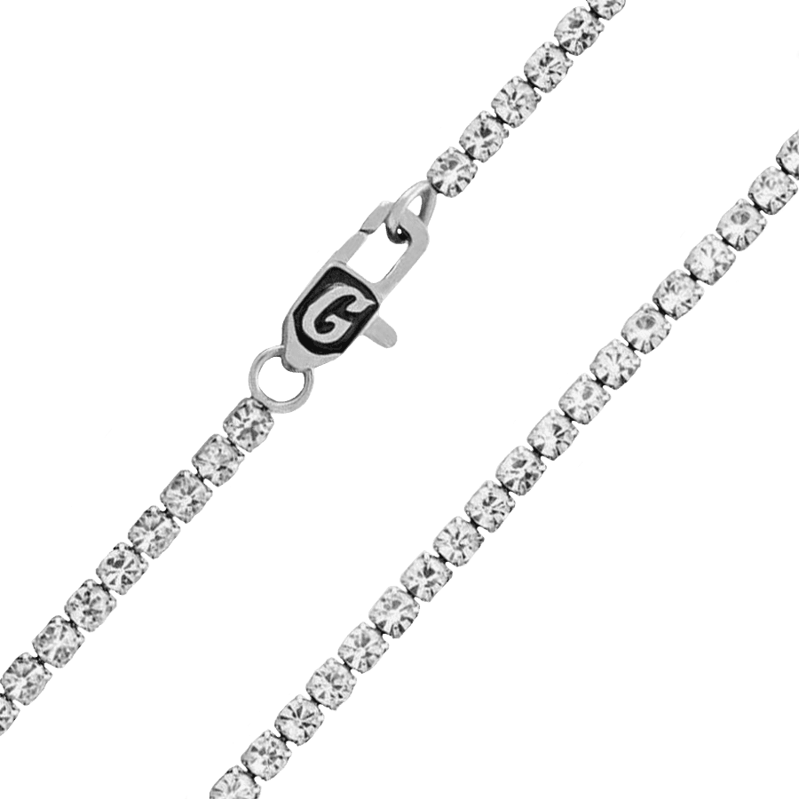 Micro Tennis Necklace