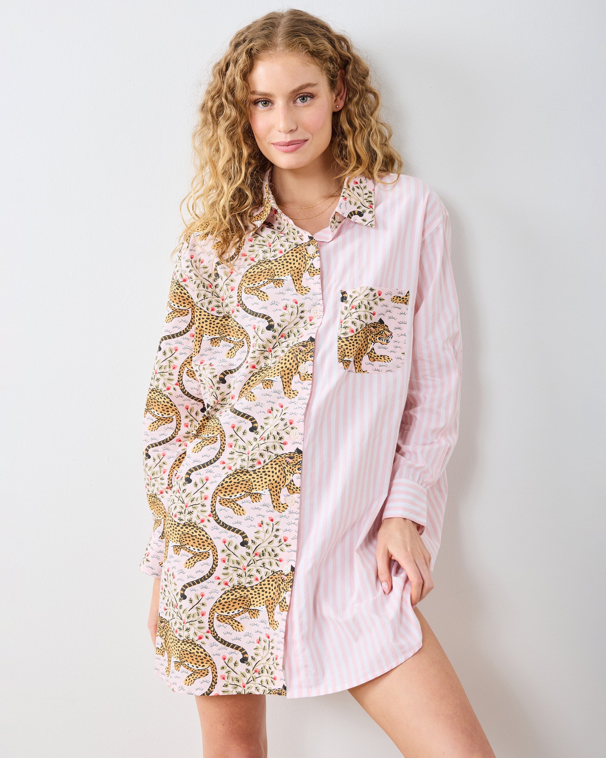 Bagheera - Everyday Button Down - Blush
