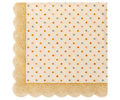 Napkin, Multi Dots - Ocher