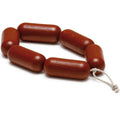 String of Wooden Sausages