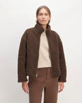 The ReNew Fleece Full Zip | Earth Brown