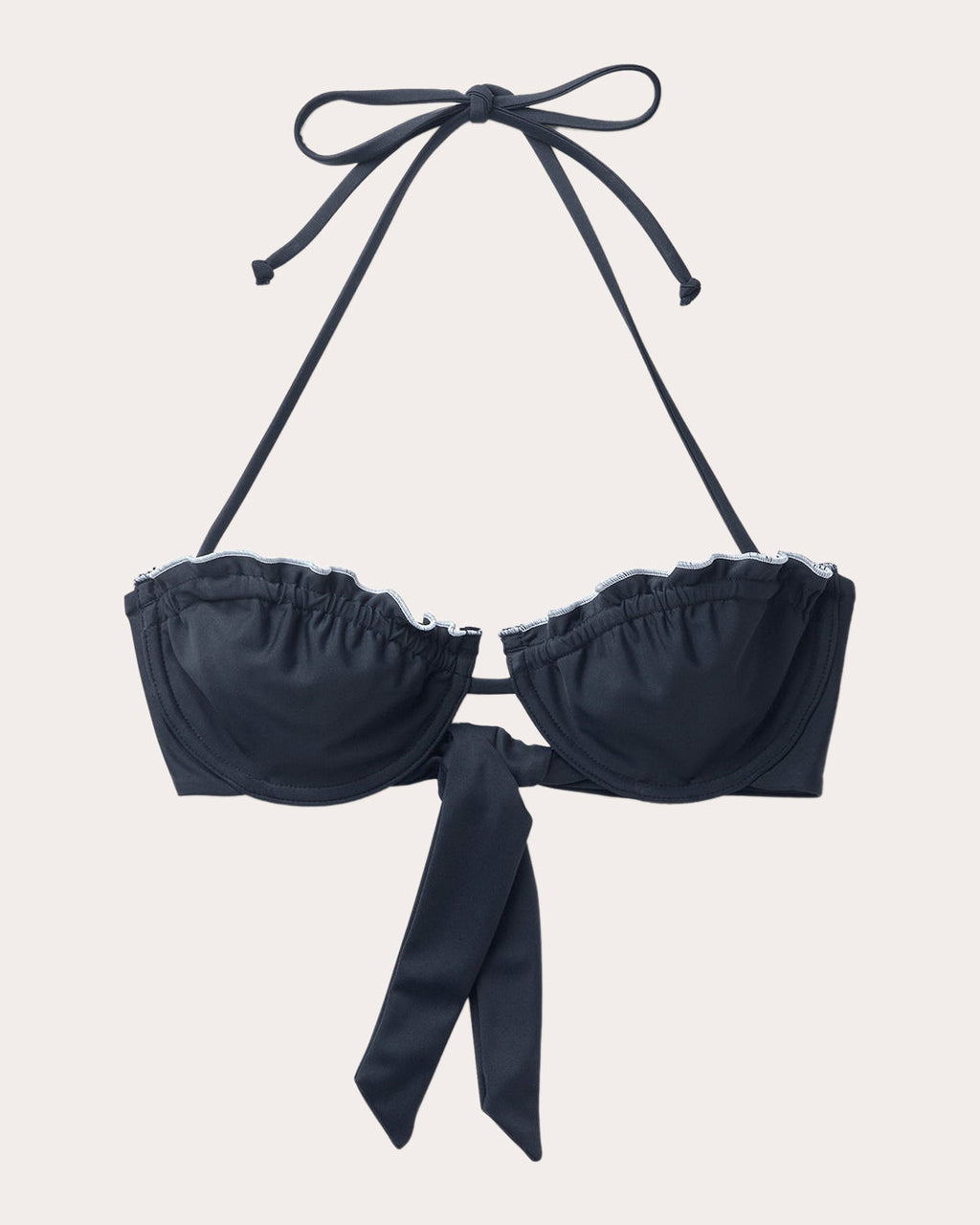 Lake Ruffle Underwire Balconette Bikini Top