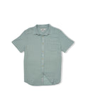 Bamboo Dobby Short Sleeve Shirt - Abyss