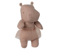 Hippo w. skirt, Small - Soft rose