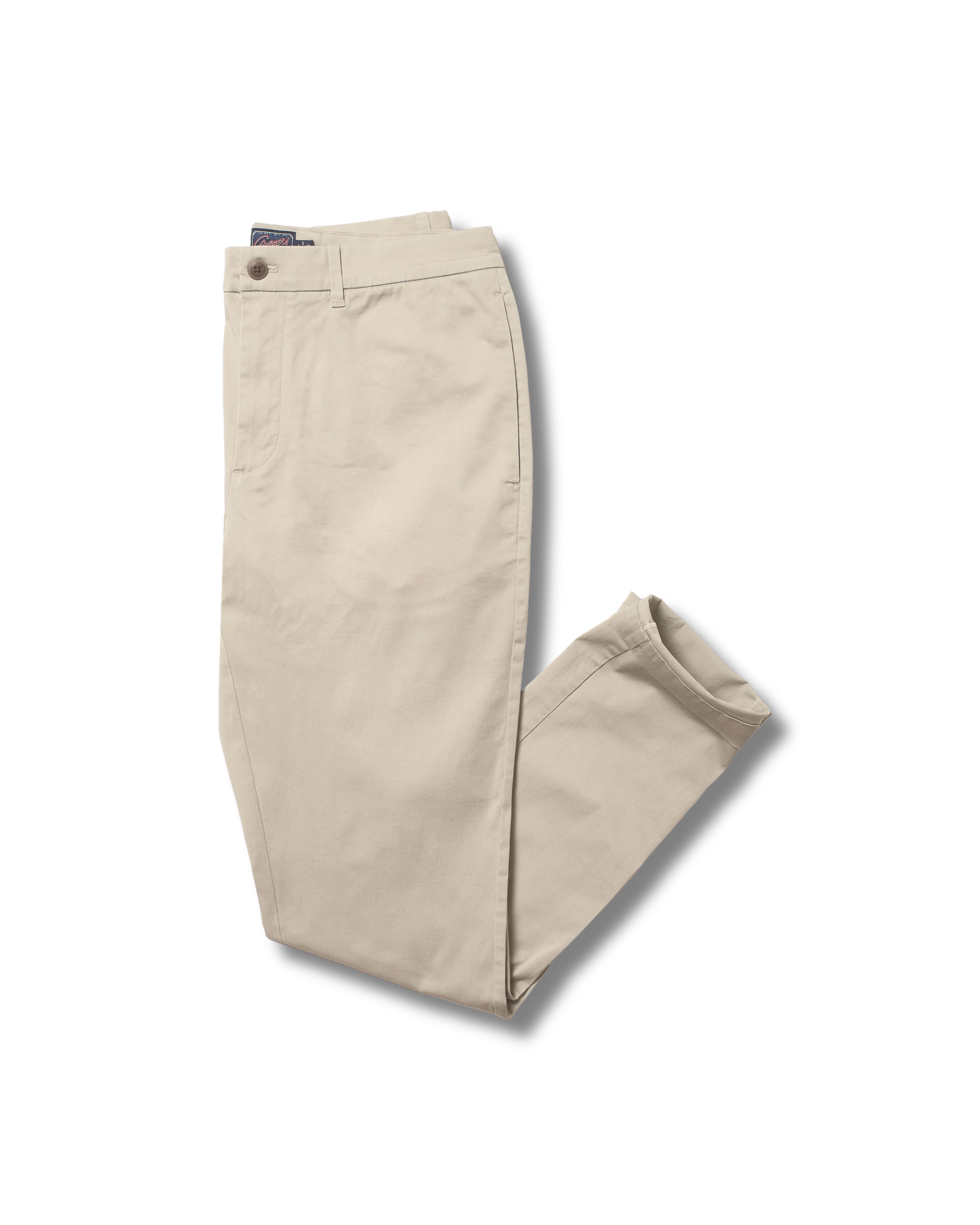 Thompson Flex Stretch Slim Fit Chino - Stone
