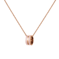 Emalie Necklace Cherry Blossom Rose Gold