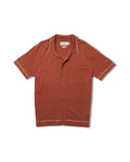 Cloud Cotton Linen Cardigan Sweater - Copper Marl